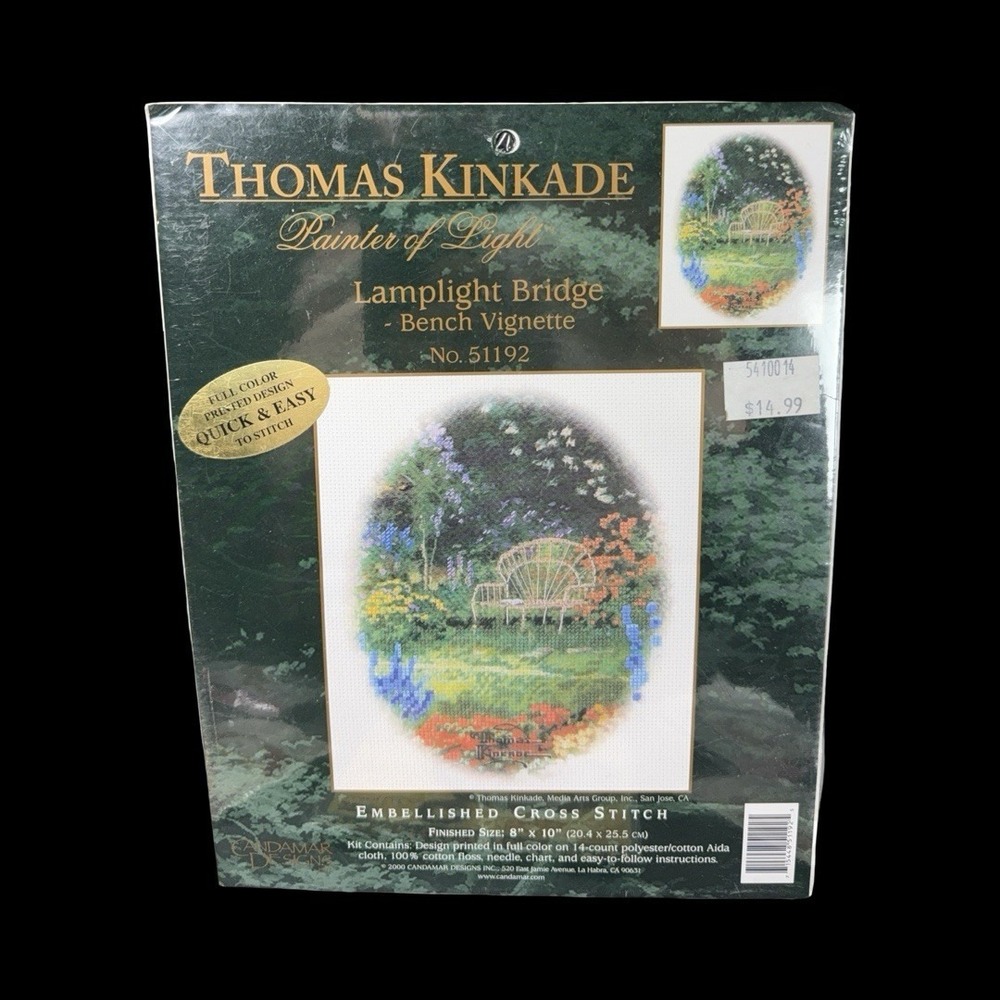 Cross Stitch Mixed Lot of 10 - Disney Tigger Thomas Kinkade Bucilla Dimensions - Picture 10 of 16